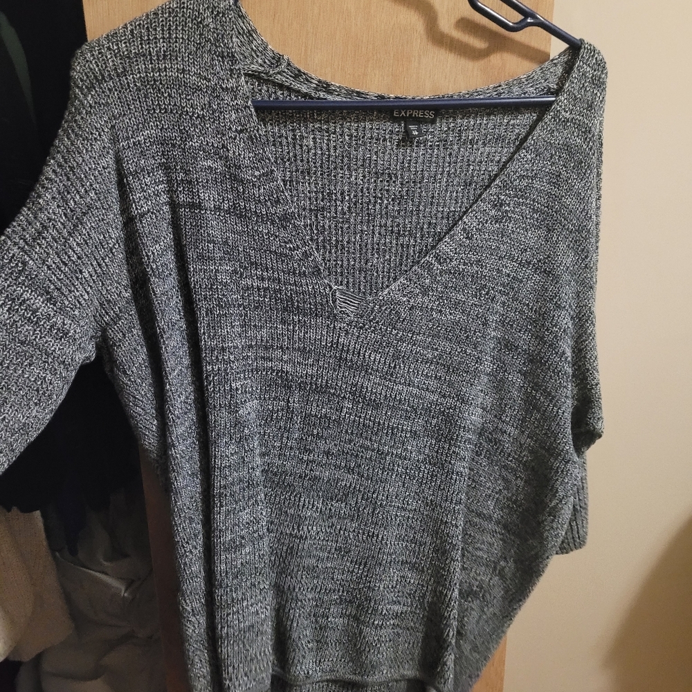 Express, sweater, gray, xs